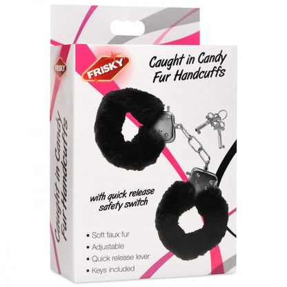 Caught in Candy Handcuffs - Black